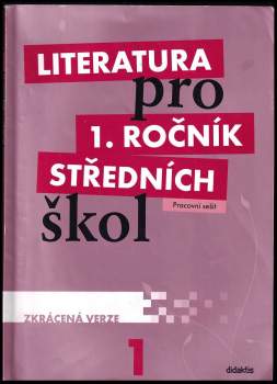 Literatura pro 1. ročník středních škol