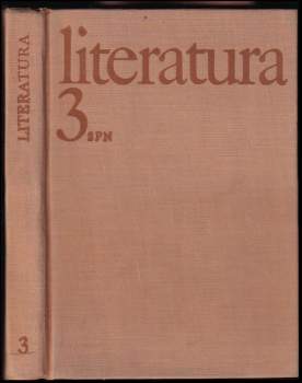 Literatura pro 3. ročník středních škol