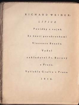 Richard Weiner: Lítice