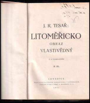 Jaroslav Rudolf Tesař: Litoměřicko