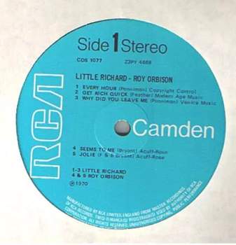 Roy Orbison: Little Richard & Roy Orbison