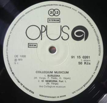 Collegium Musicum: Live