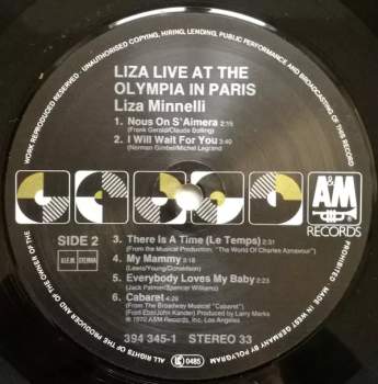 Liza Minnelli: Live At The Olympia In Paris