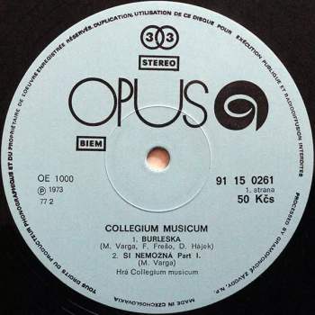Collegium Musicum: Live