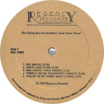 The Flying Burrito Bros: Live From Tokyo