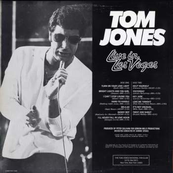 Tom Jones: Live In Las Vegas