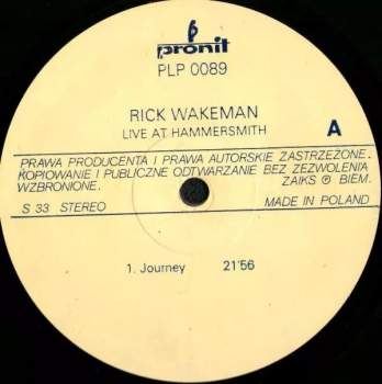 Rick Wakeman: Live