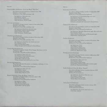 Jethro Tull: Living In The Past