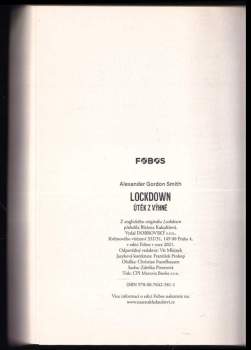 Alexander Gordon Smith: Lockdown