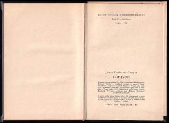 James Fenimore Cooper: Lodivod
