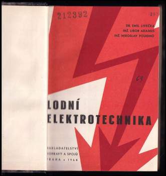 Emil Livečka: Lodní elektrotechnika