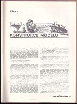 Lodní modely 1