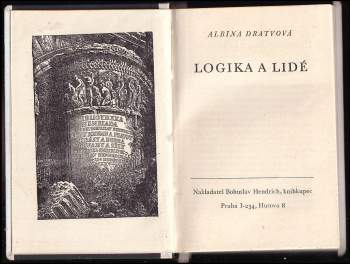 Albína Dratvová: Logika a lidé