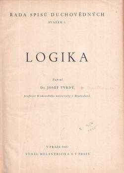Josef Tvrdý: Logika