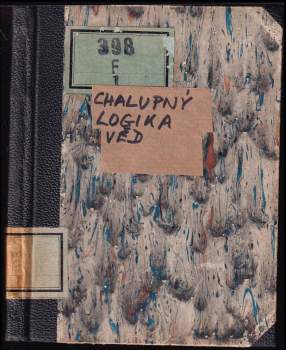 Emanuel Chalupný: Logika věd