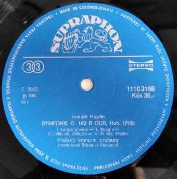 Prague Chamber Orchestra: Londýnské Symfonie Č.102, Č.95