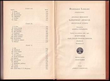 Arnold Bennett: Londýnský antikvář