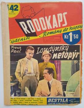 Frank Paul: Londýnský netopýr - Rodokaps 142  - III. ročník  (38)