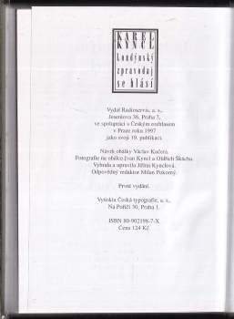 Karel Kyncl: Londýnský zpravodaj se hlásí