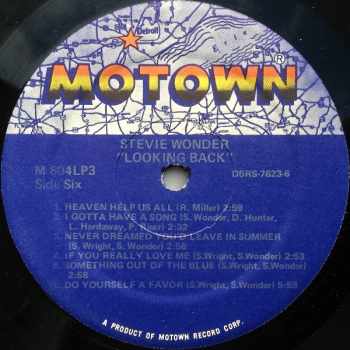 Stevie Wonder: Looking Back (3xLP)