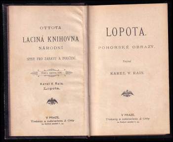 Karel Václav Rais: Lopota