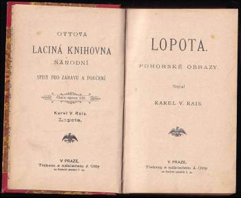 Karel Václav Rais: Lopota