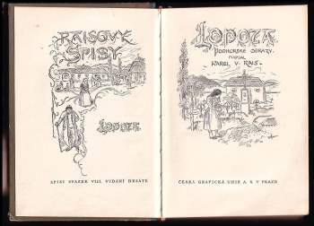 Karel Václav Rais: Lopota