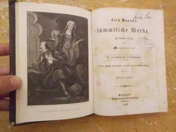 George Gordon Byron Byron: Lord Byron´s Sämtmtlische Werke Band 1 - 12 (svazky)