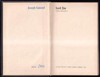 Joseph Conrad: Lord Jim