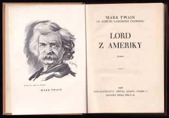 Mark Twain: Lord z Ameriky - román