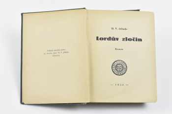 Sláva Václav Jelínek: Lordův zločin