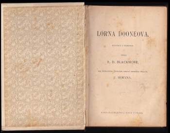 R. D Blackmore: Lorna Dooneova