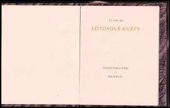 Po Li: Lotosové květy