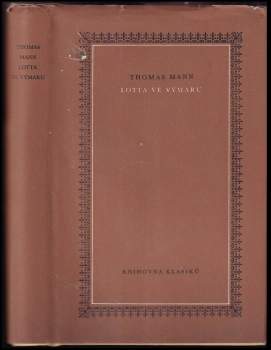 Thomas Mann: Lotta ve Výmaru