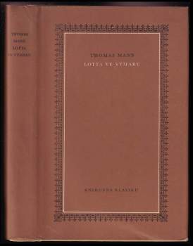Thomas Mann: Lotta ve Výmaru