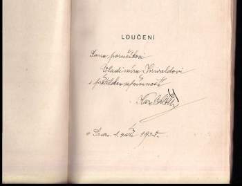 Karel Žitný: Loučení