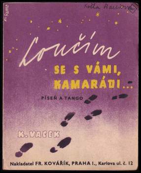 Loučím se s vámi, kamarádi