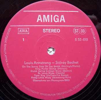Louis Armstrong: Louis Armstrong / Sidney Bechet