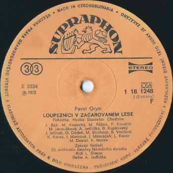 Pavel Grym: Loupežníci V Začarovaném Lese