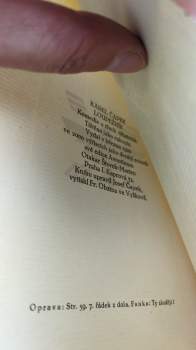 Karel Čapek: Loupežník