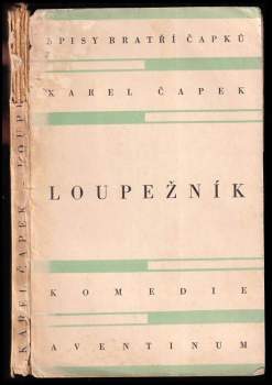 Karel Čapek: Loupežník