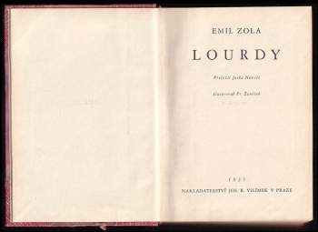 Émile Zola: Lourdy