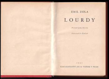 Émile Zola: Lourdy