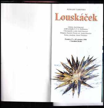 Petr Il'jič Čajkovskij: Louskáček - program sezona 1988/99