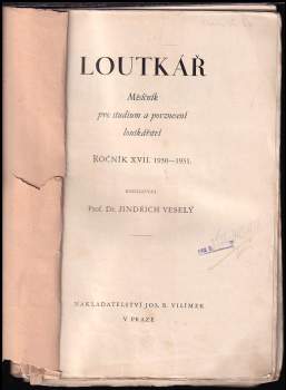 Jindřich Veselý: Loutkář