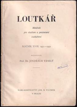 Jindřich Veselý: Loutkář