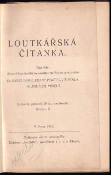Karel Driml: Loutkářská čítanka