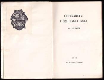 Ján Malík: Loutkářství v Československu