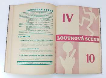 Ján Malík: Loutková scéna - List pro theorii a praksi loutkového divadelnictví - čísla 1 - 10 - KOMPLETNÍ ROČNÍK
