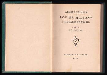 Arnold Bennett: Lov na miliony